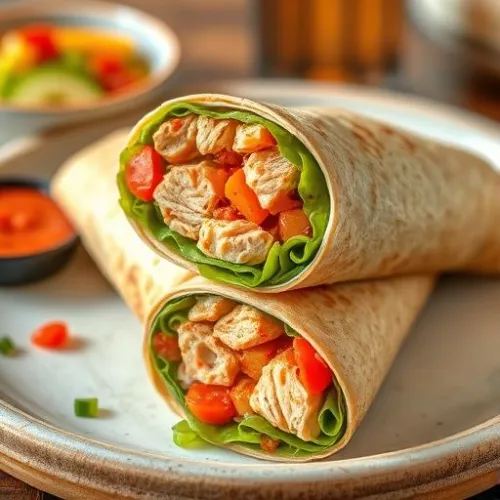 Chicken/Veg Wrap